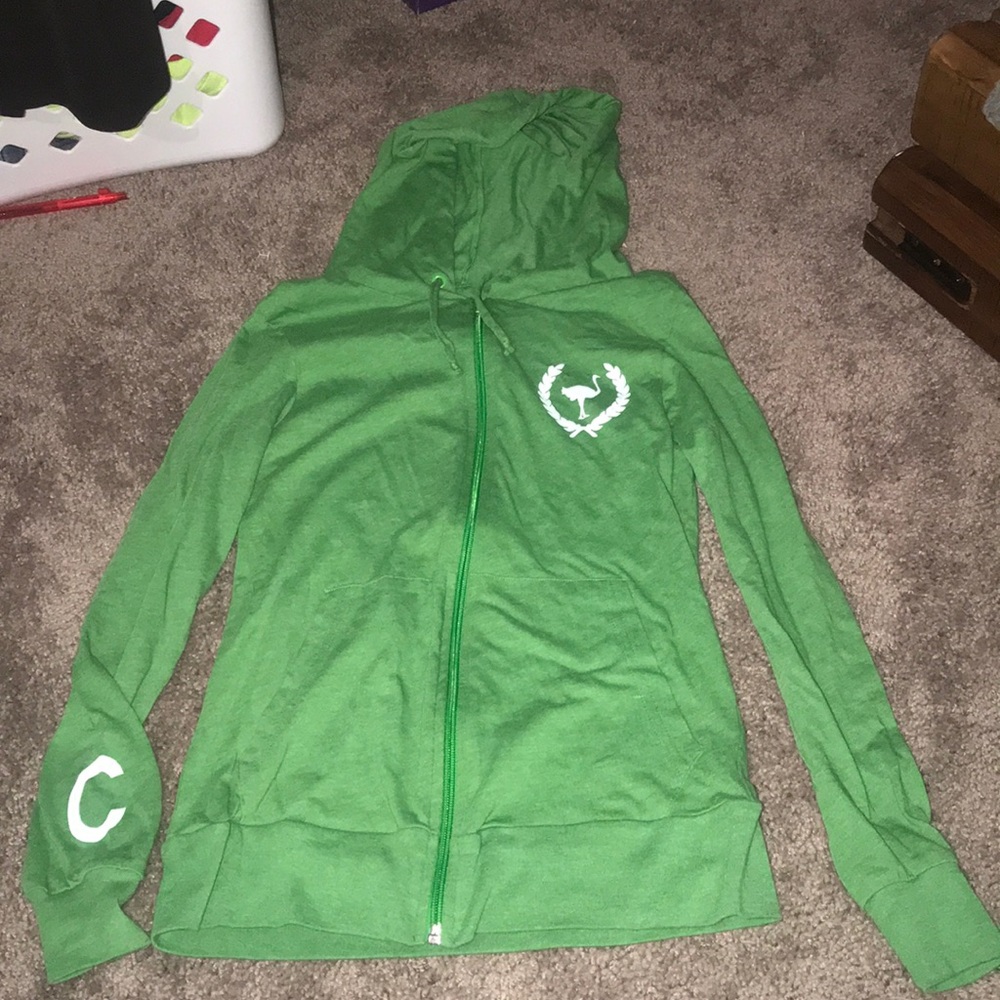 KCCO green hoodie